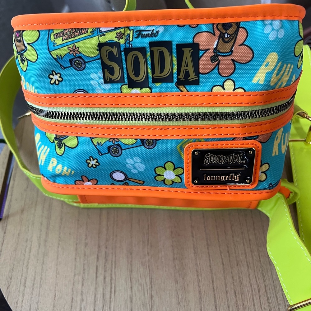 Loungefly Scooby-Doo Funko Soda Cooler/Lunchbox- No Cans Included Bag Only